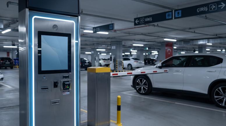 How a Parking Payment Machine Collects Fees